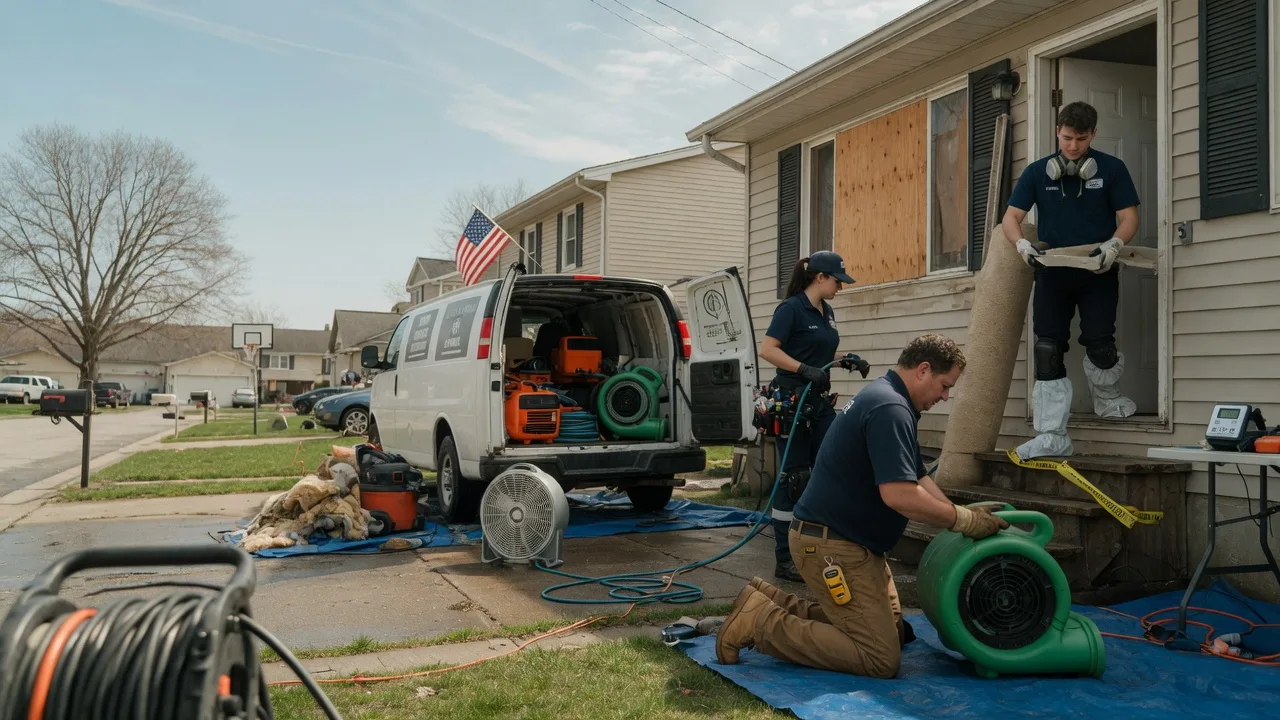 Water Damage Restoration in Klondike, TX near me